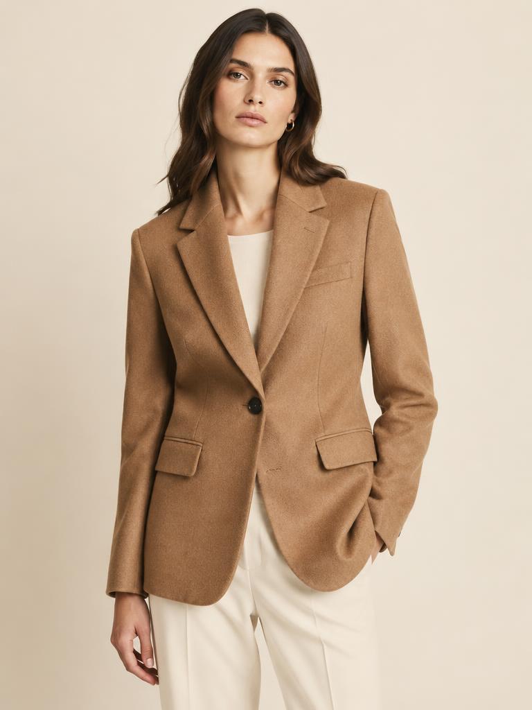 Blazer Camel Alfaiataria